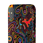 Neon Maze Phone Case