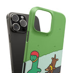 Skater Dino Phone Case
