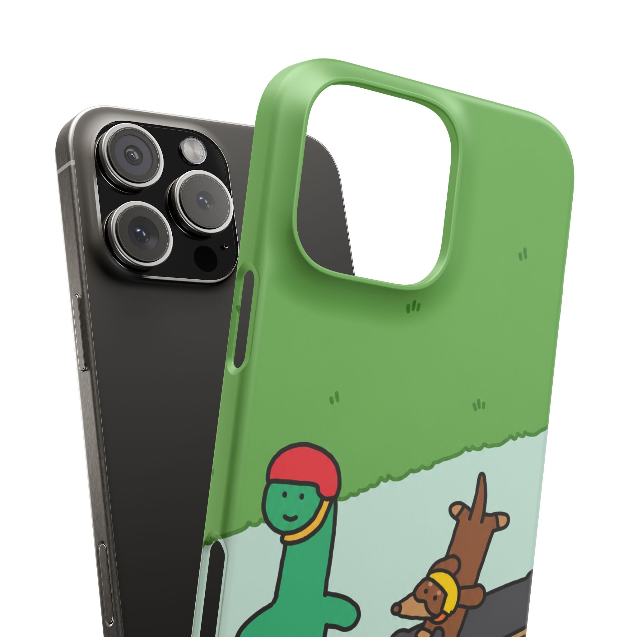 Skater Dino Phone Case