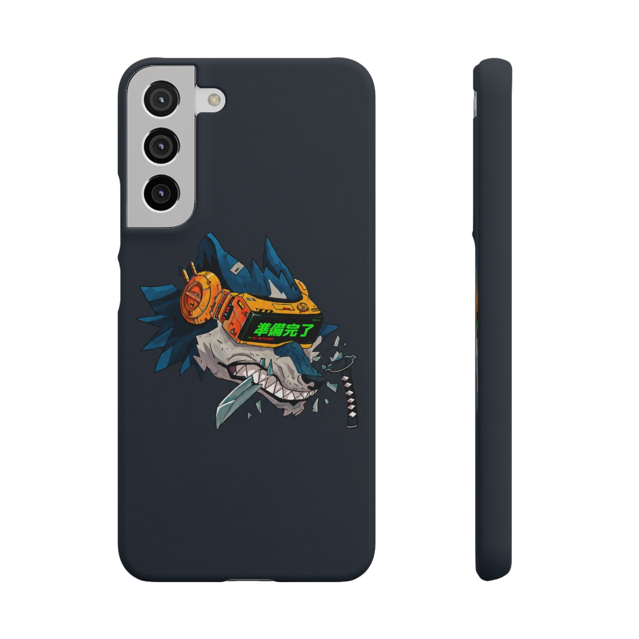 Cyberpunk Wolf Phone Case