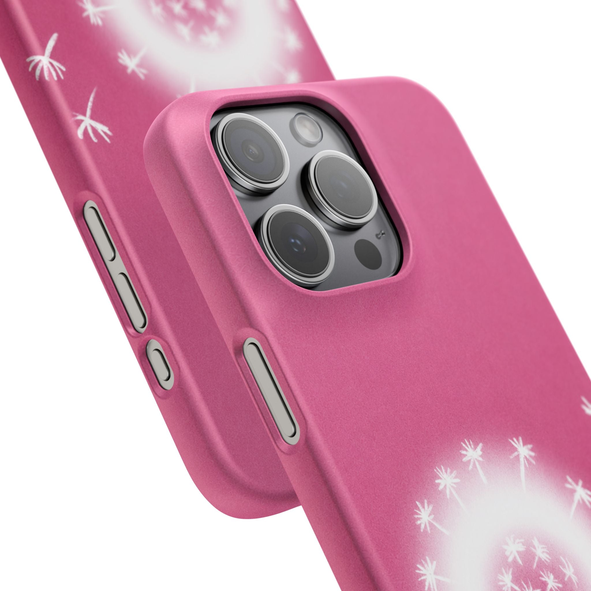 Pink Dandelion Phone Case