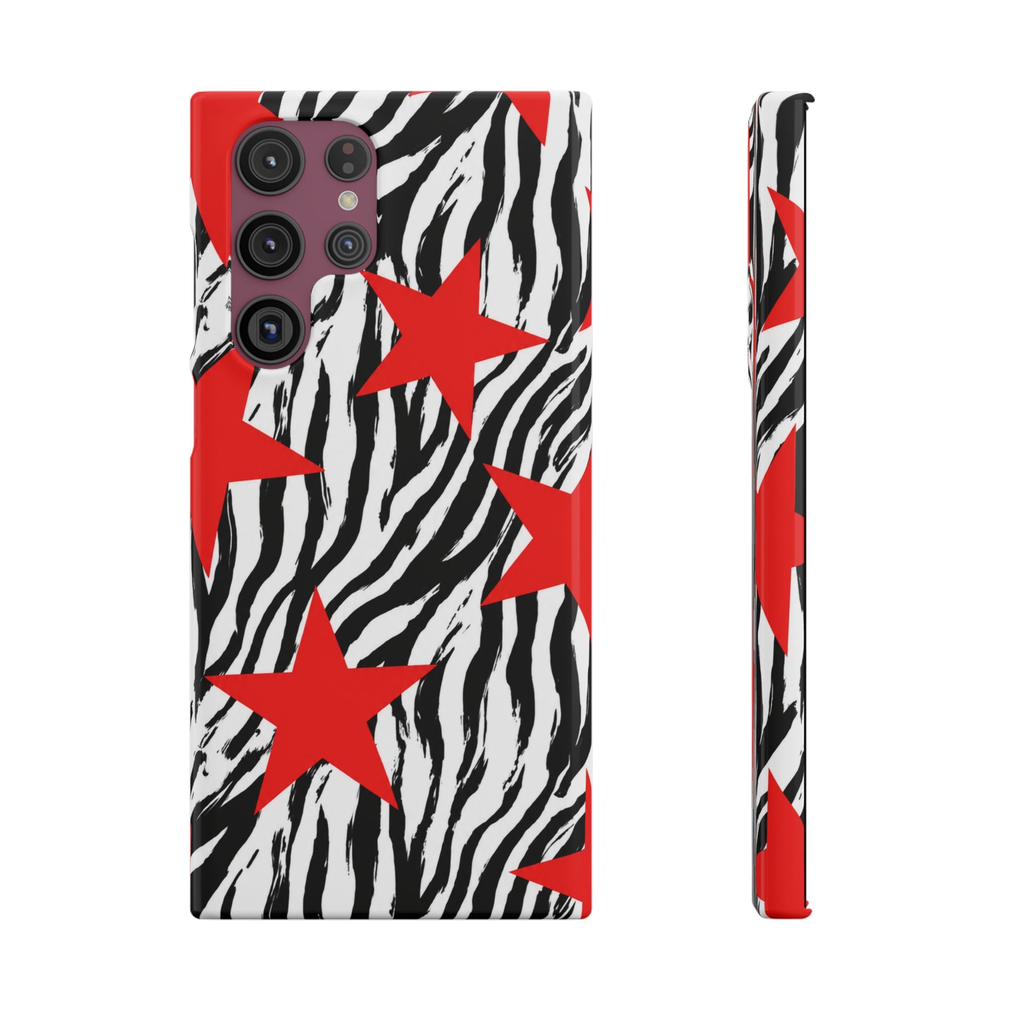 Retro Zebra Stars Phone Case