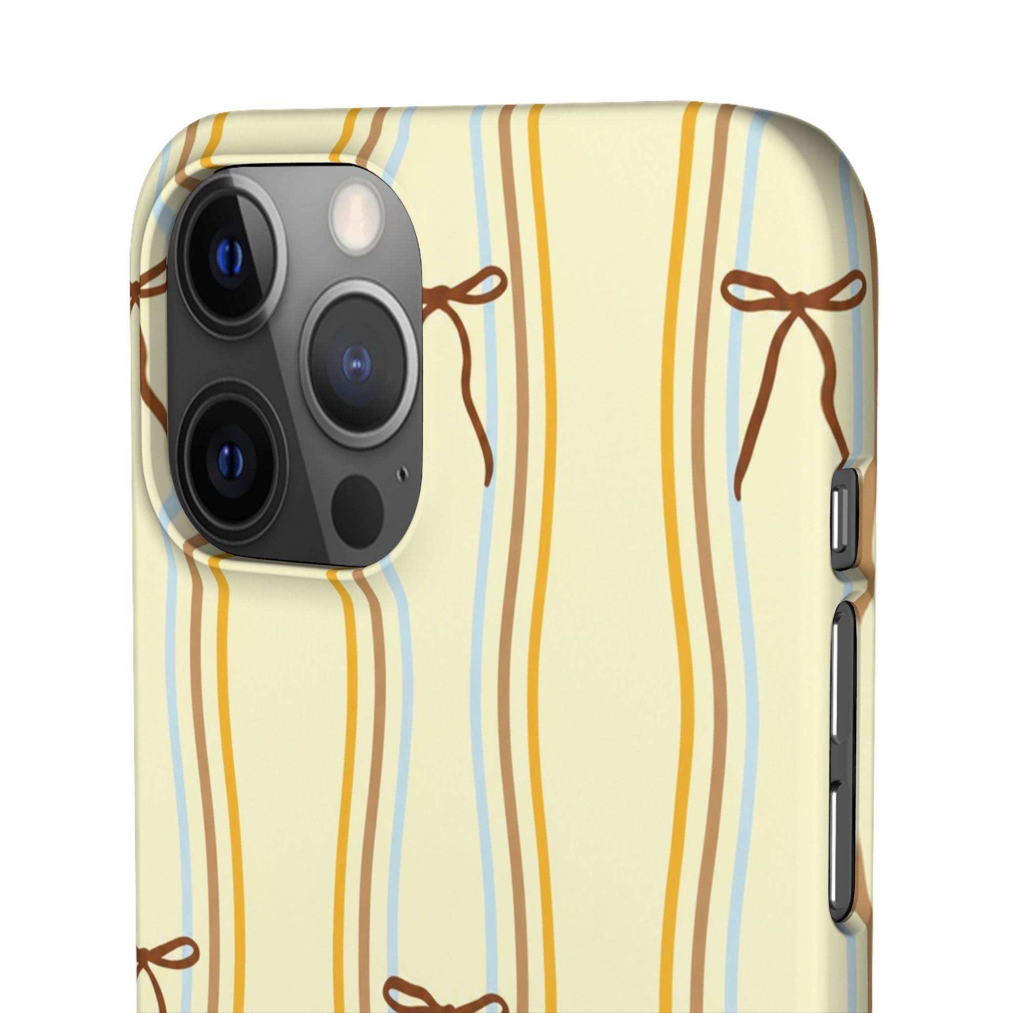 Bow Stripe Phone Case