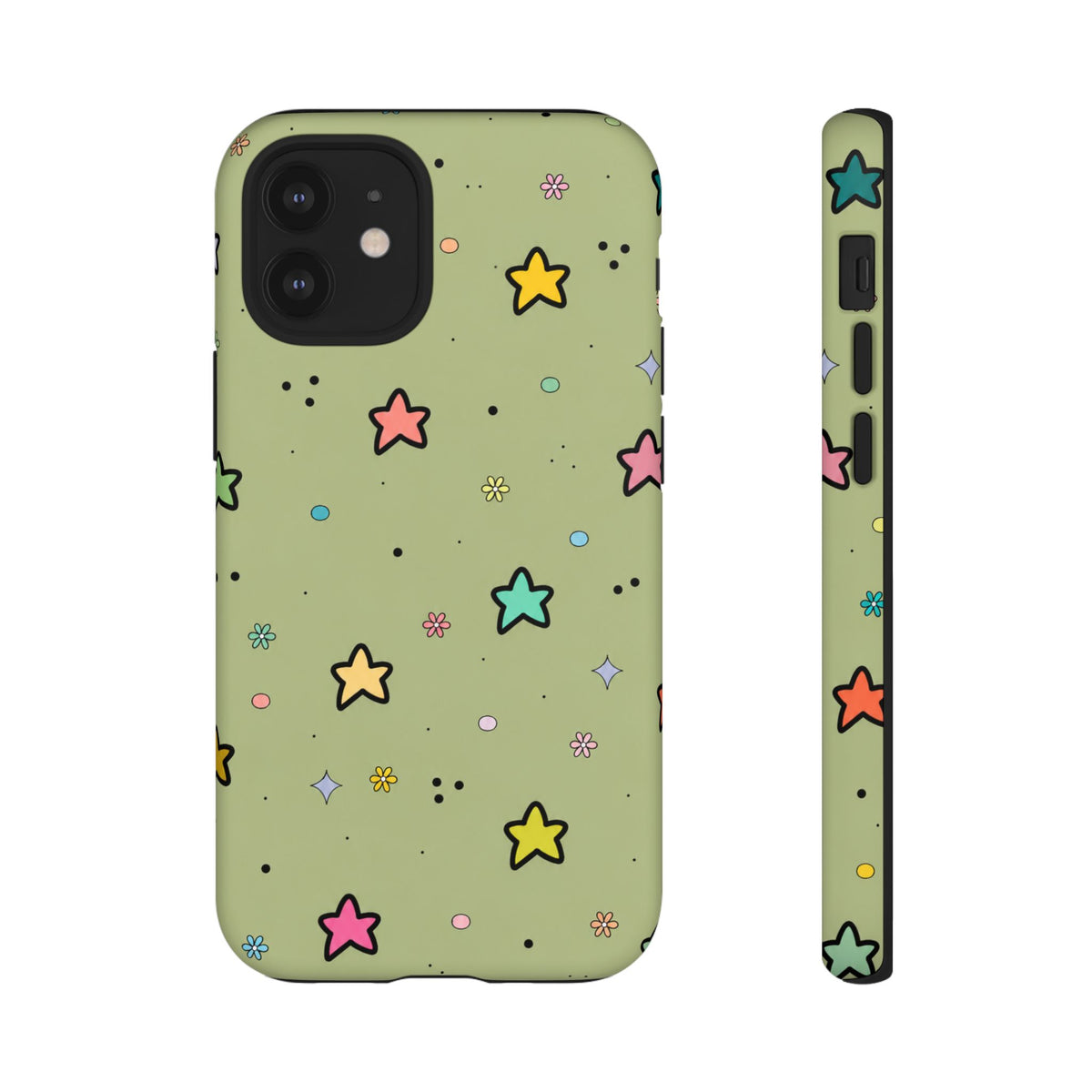 Cosmic Star Doodle Phone Case