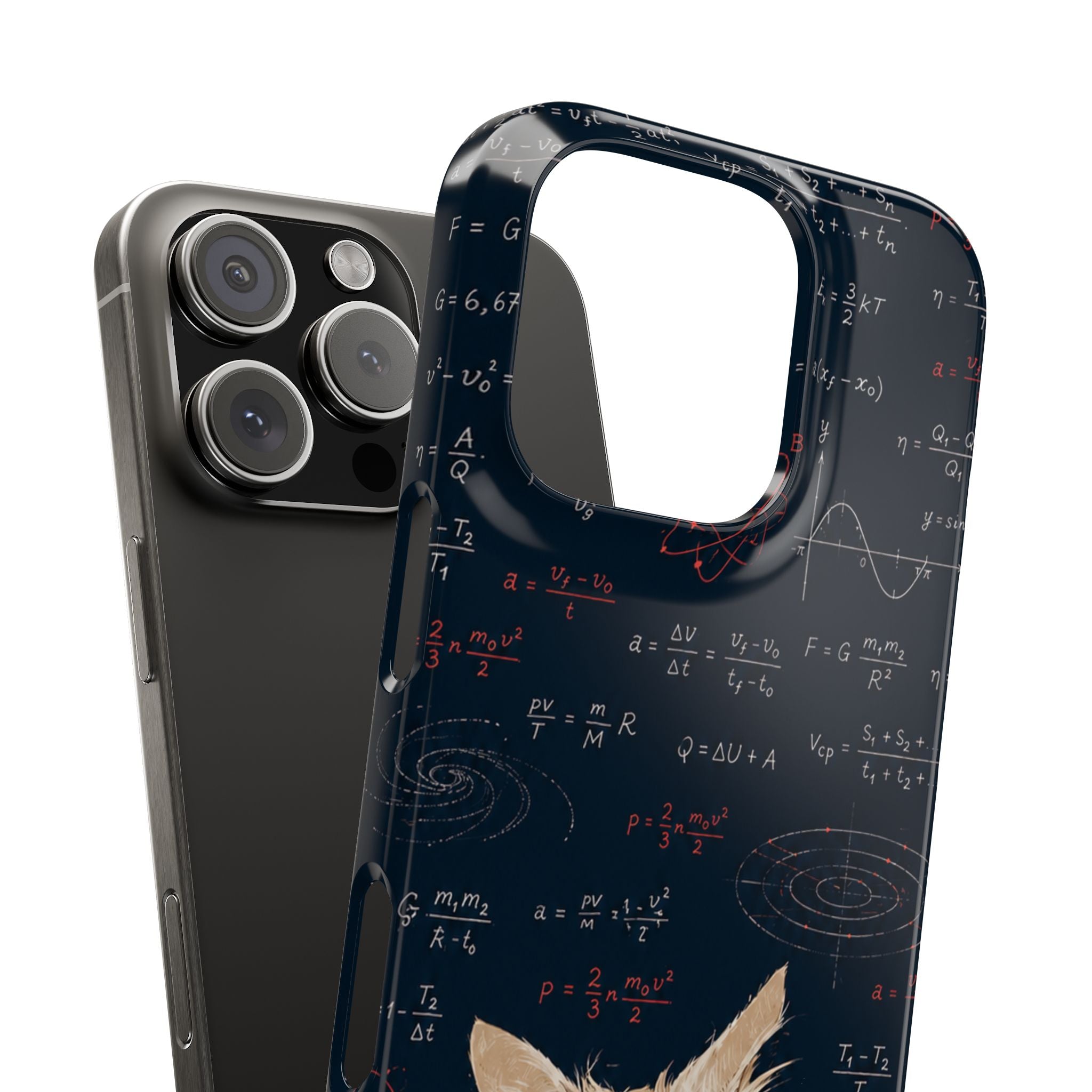 Quantum Kitty Physics Phone Case