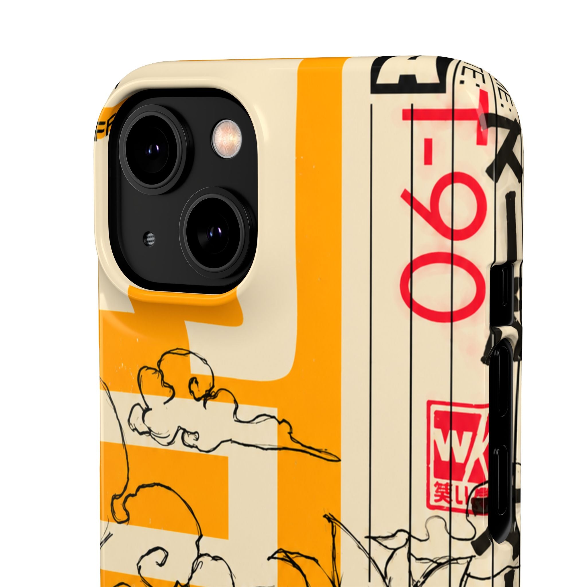 Retro Cassette Floral Phone Case