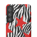 Retro Zebra Stars Phone Case
