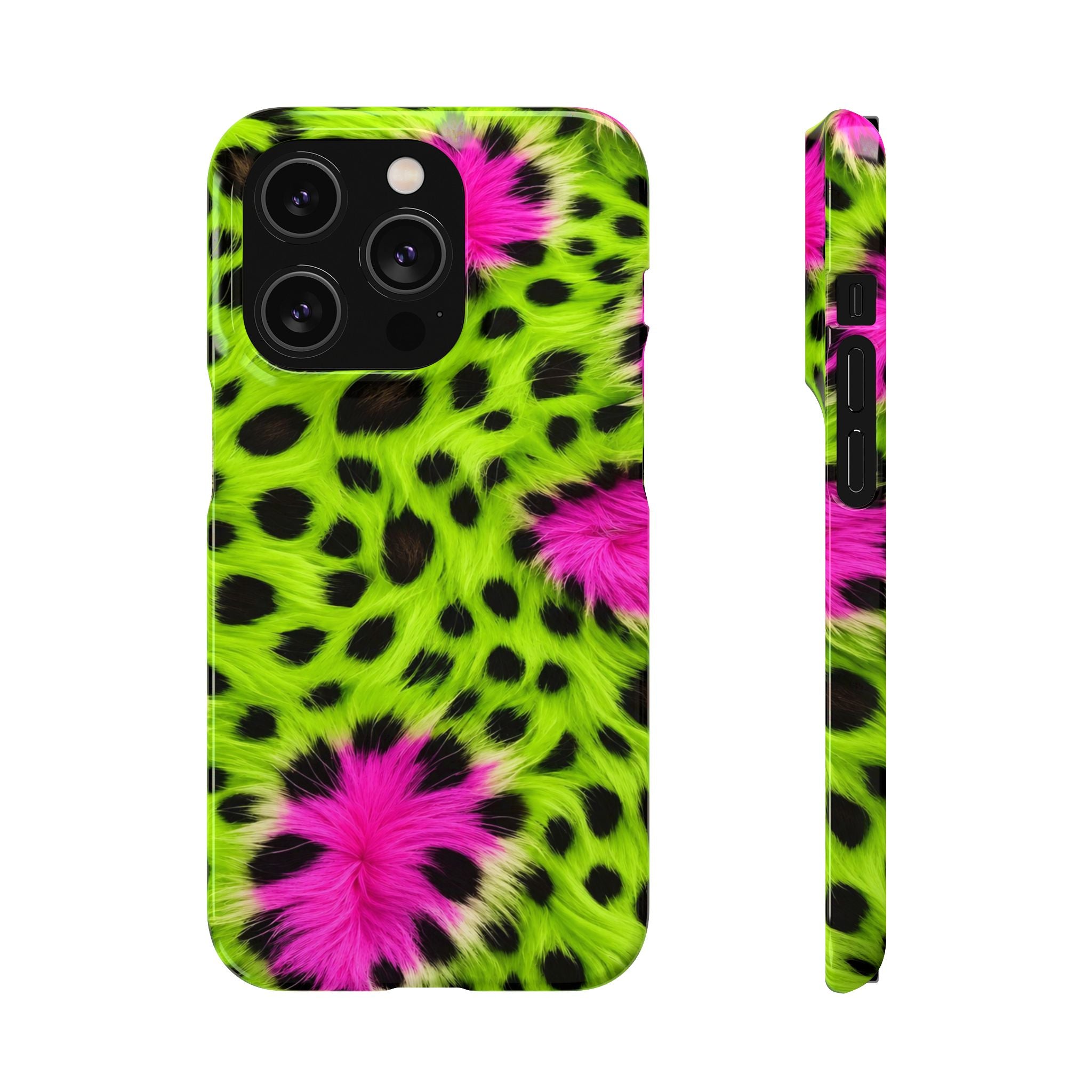 Neon Leopard Phone Case