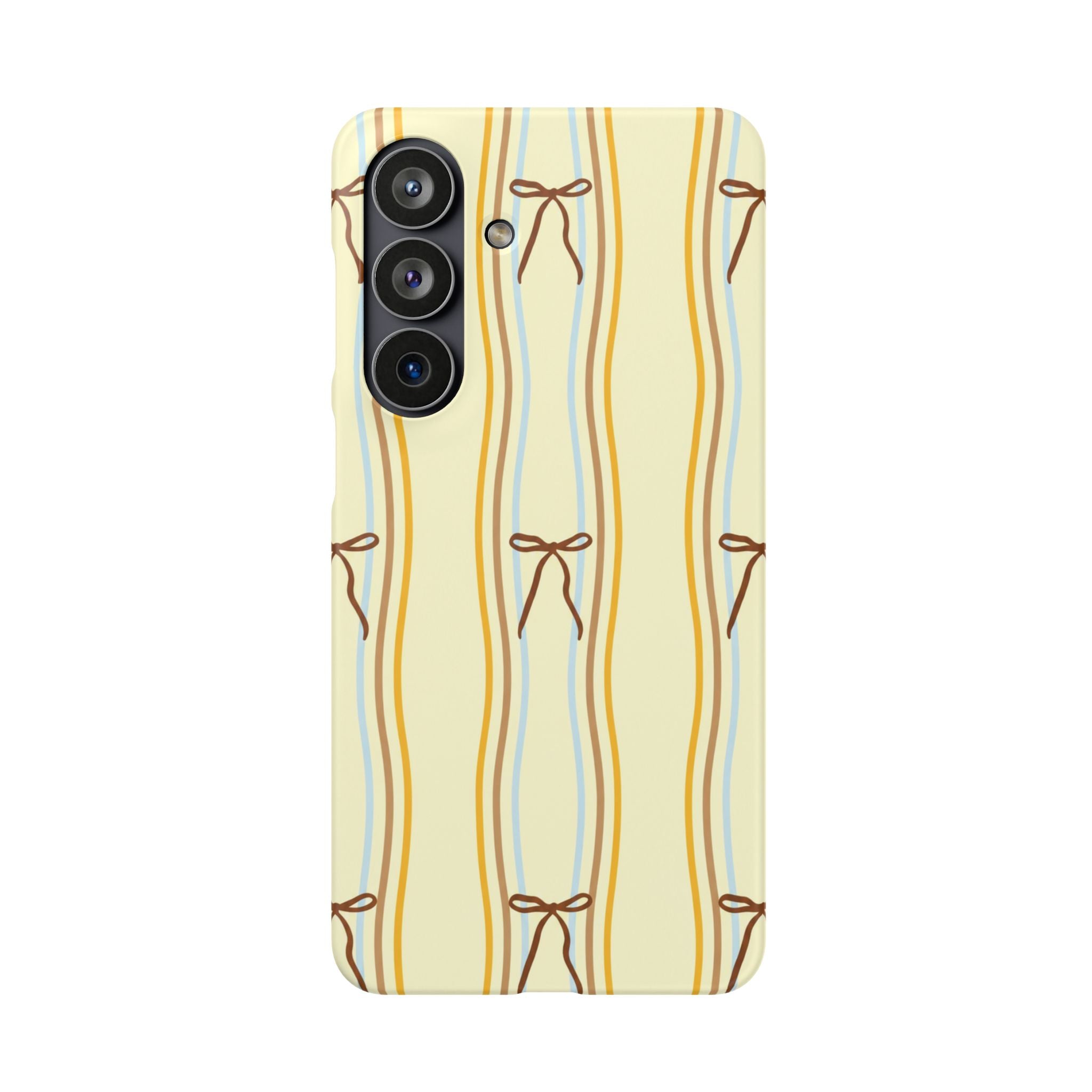 Bow Stripe Phone Case