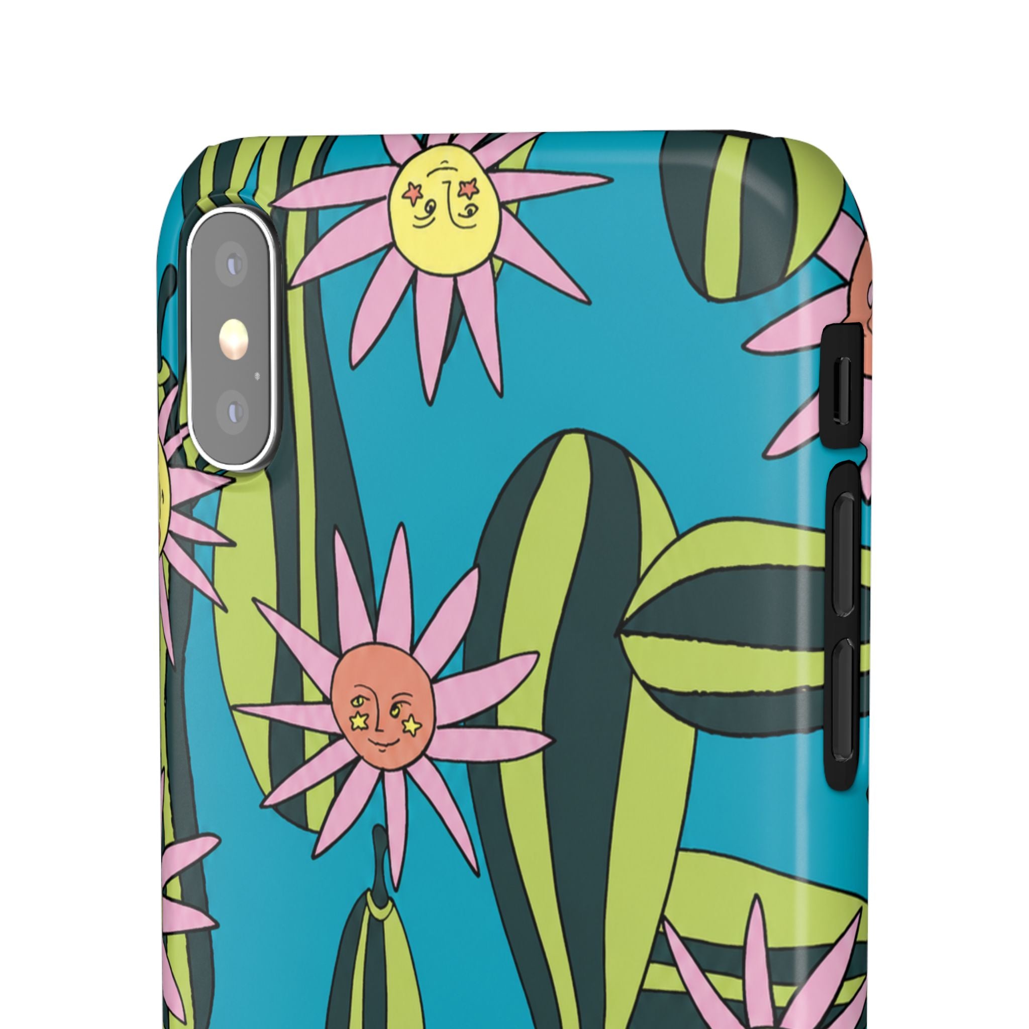 Whimsical Floral Garden Phone Case