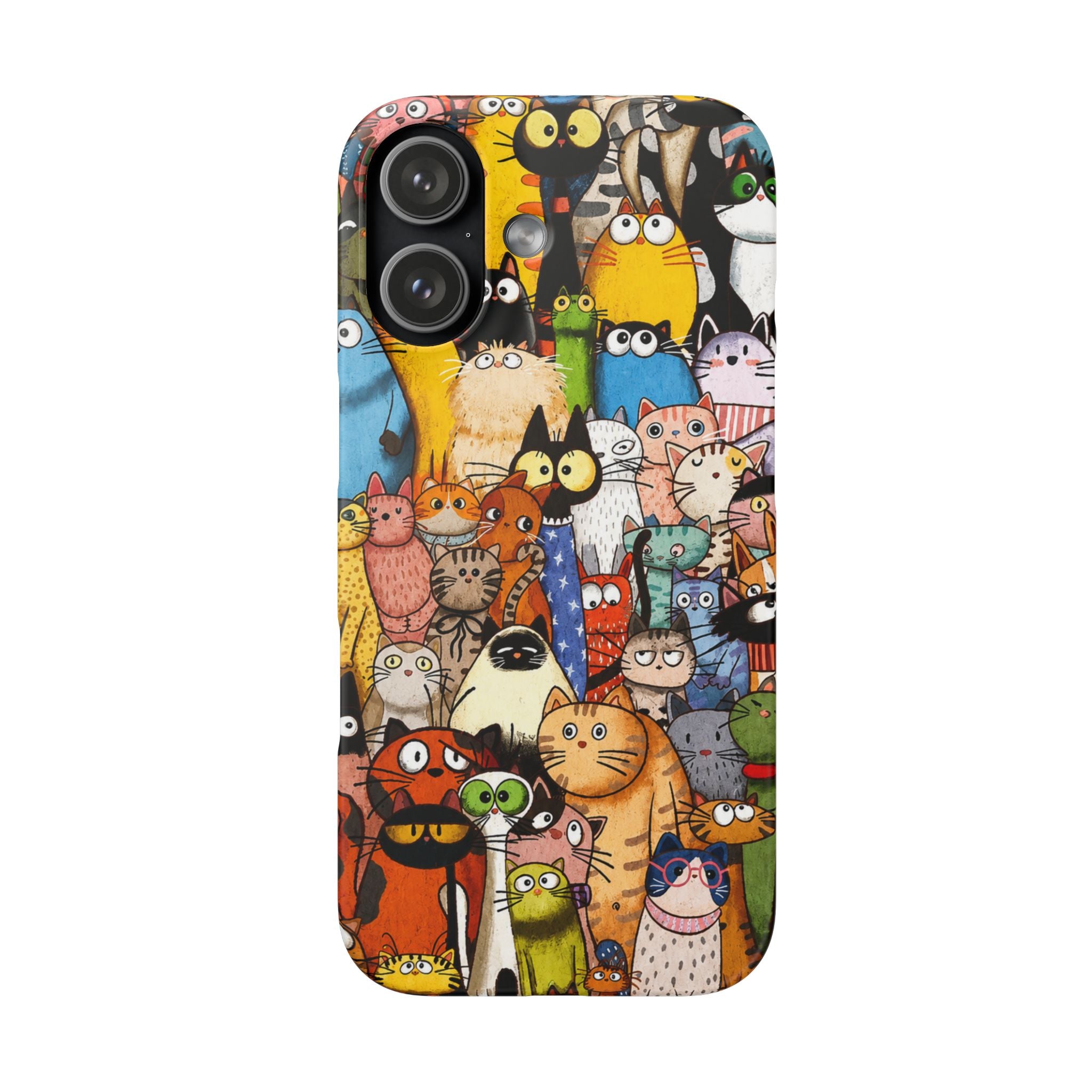 Cute Cat Pattern Phone Case