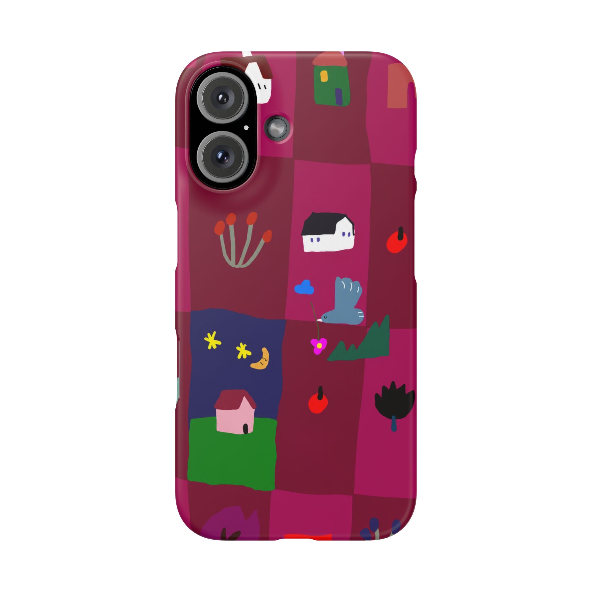Whimsical Village Phone Case