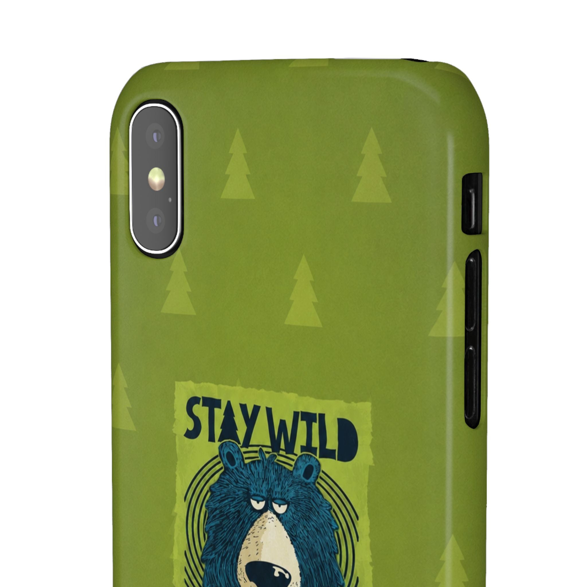 Stay Wild Bear Phone Case