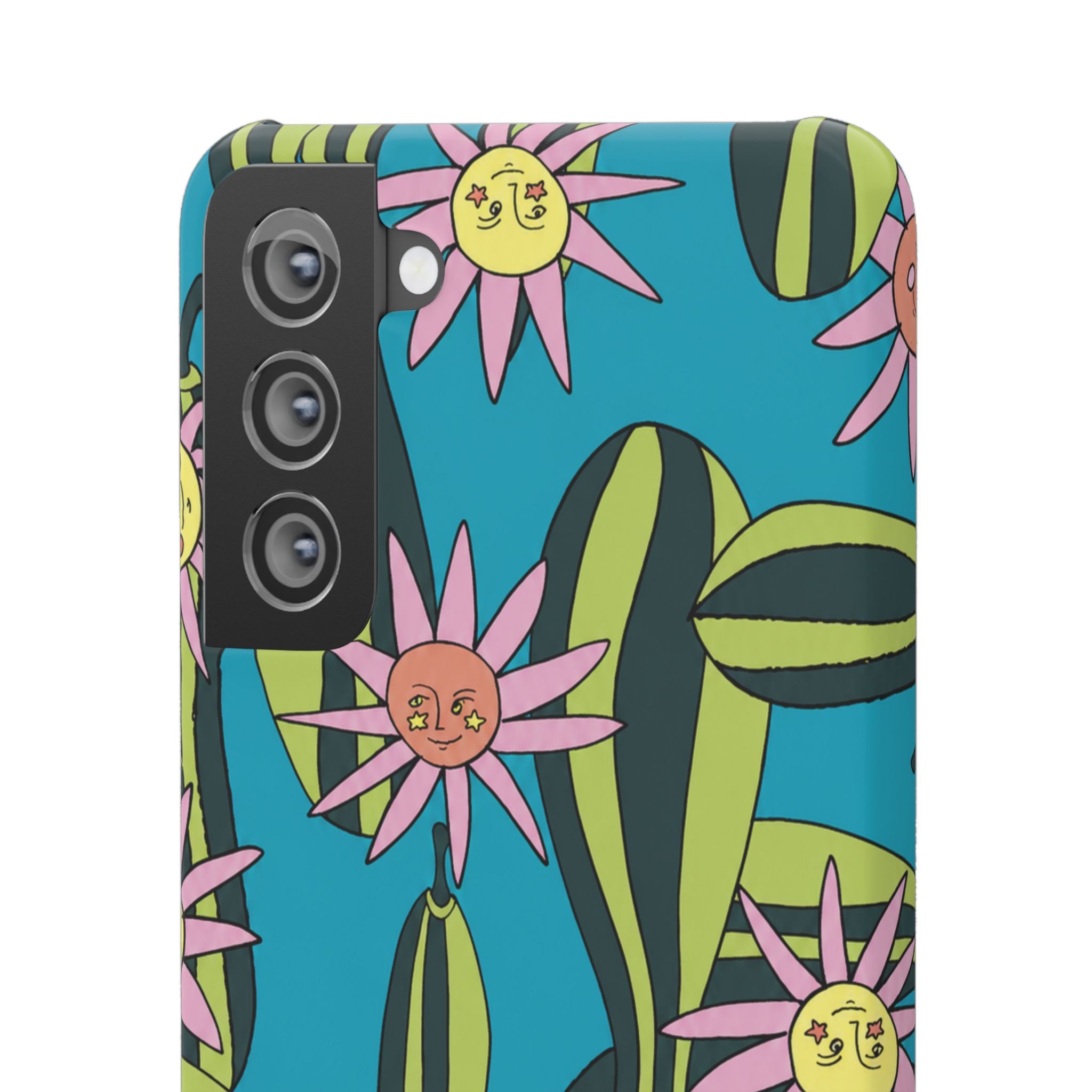 Whimsical Floral Garden Phone Case