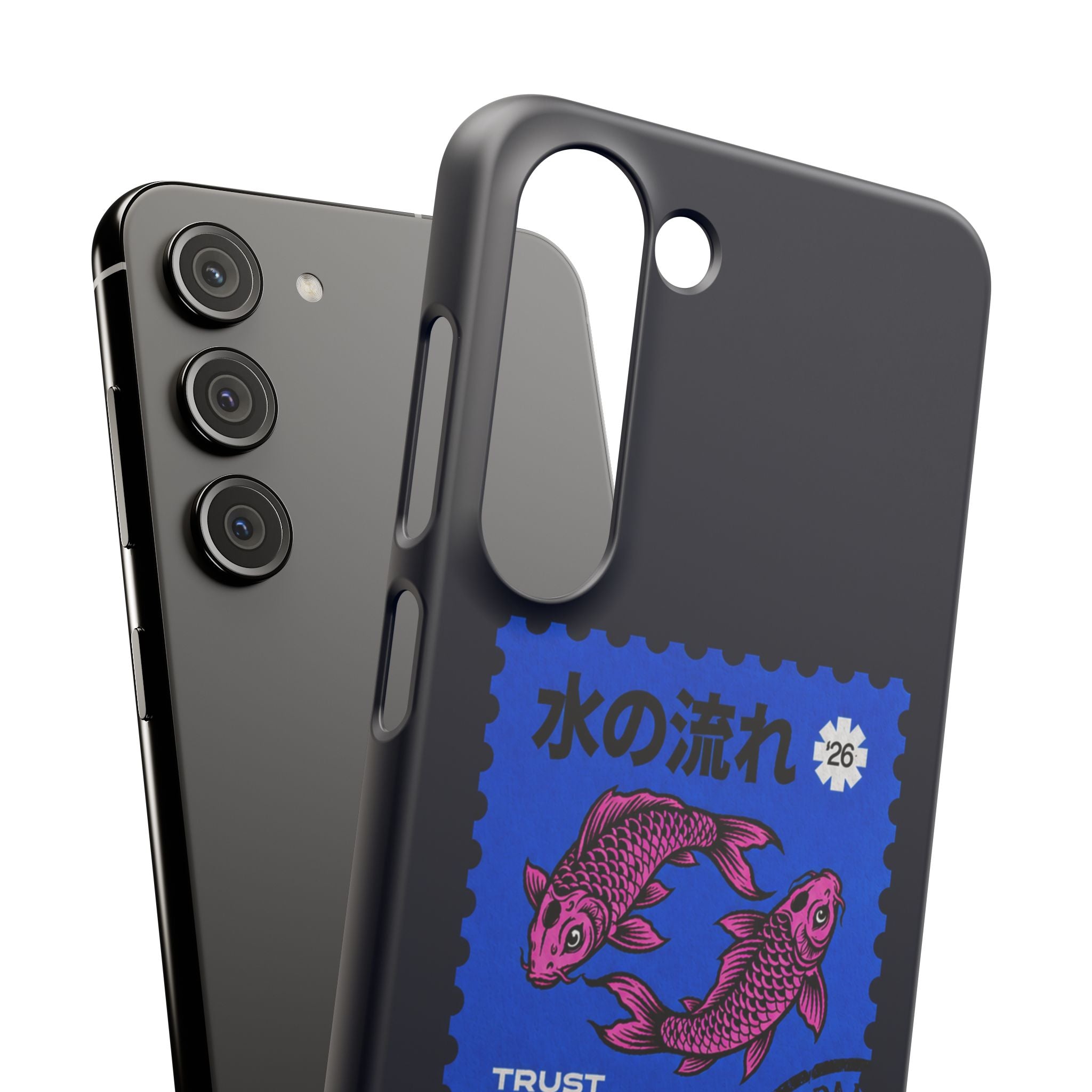 Trust The Flow Koi Phone Case