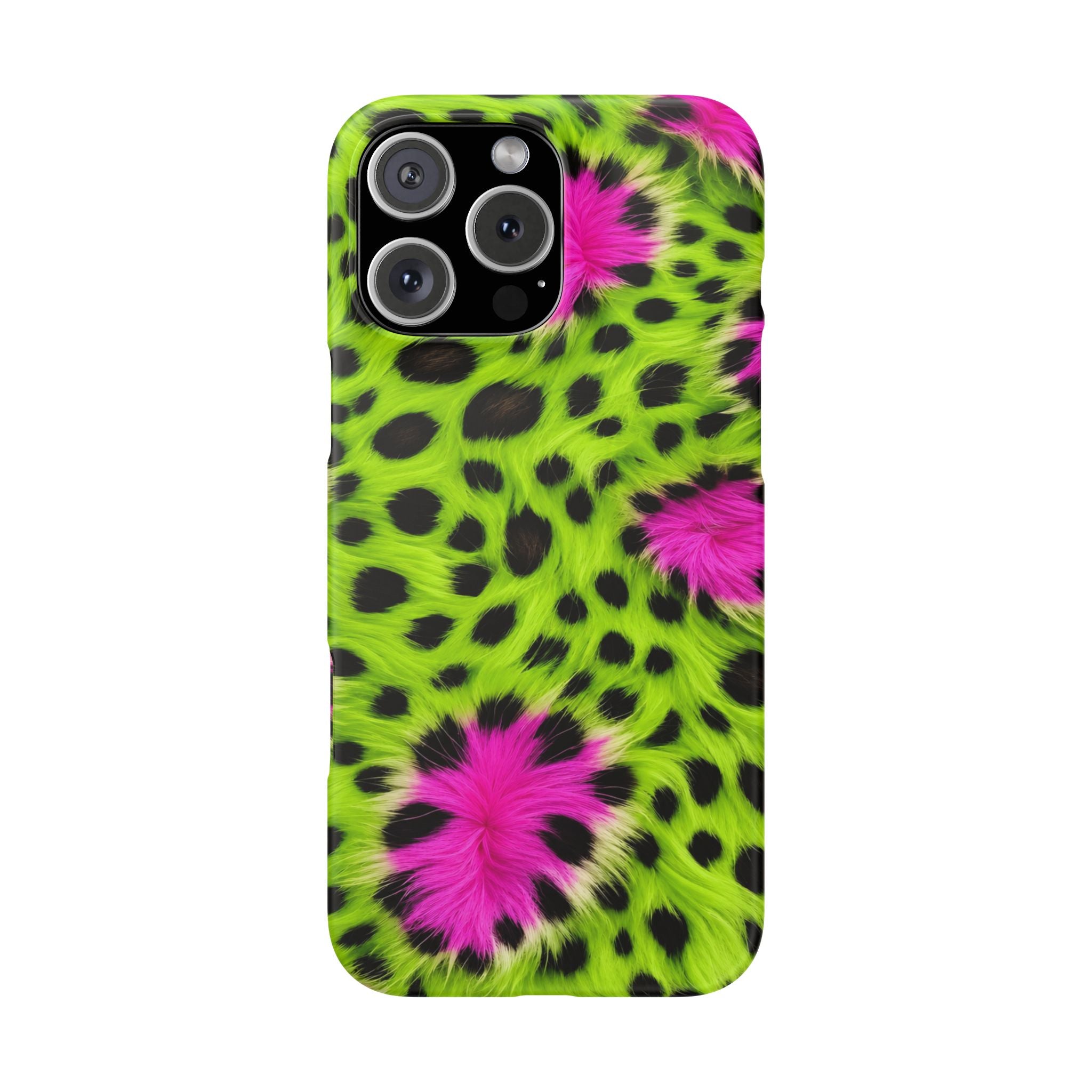 Neon Leopard Phone Case