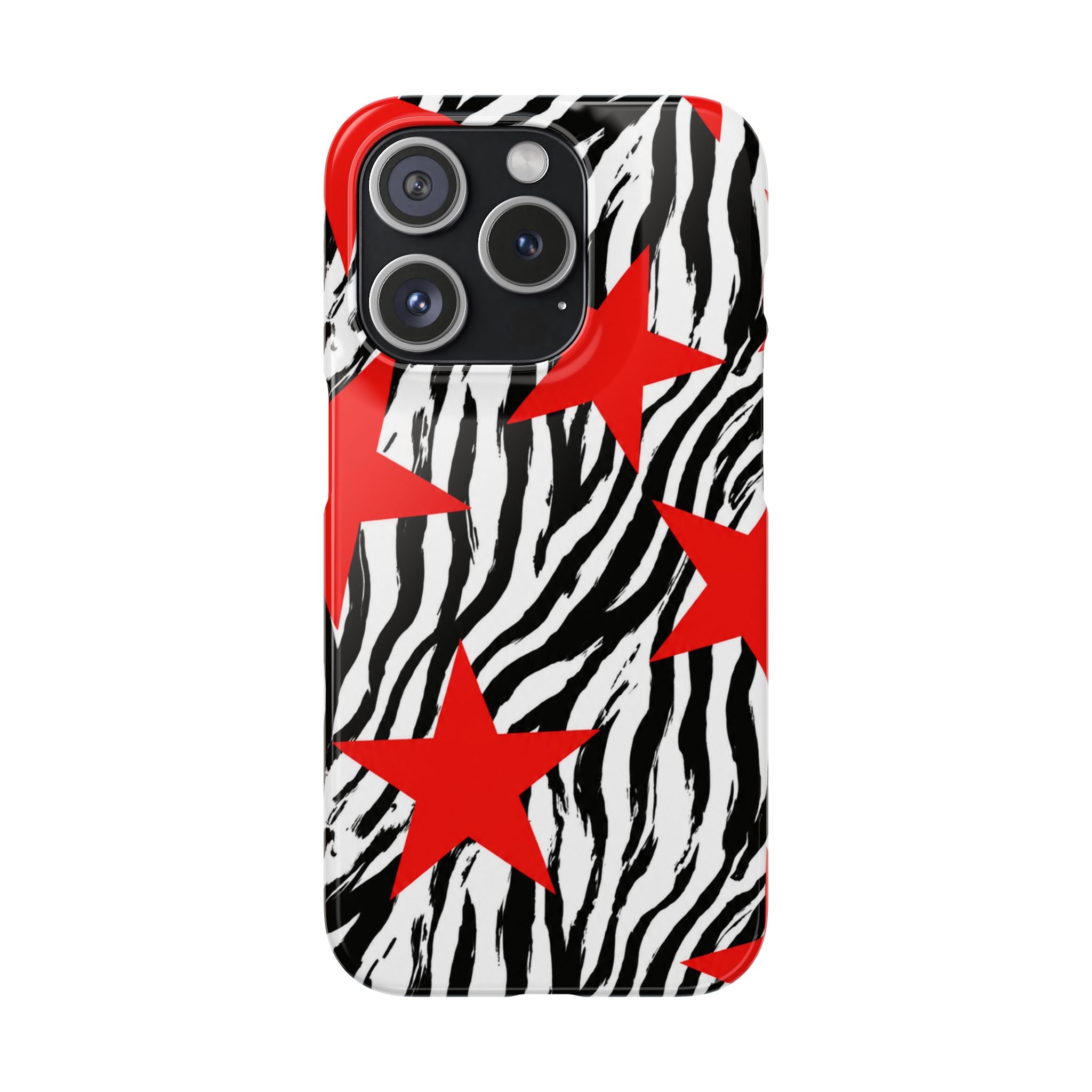 Retro Zebra Stars Phone Case