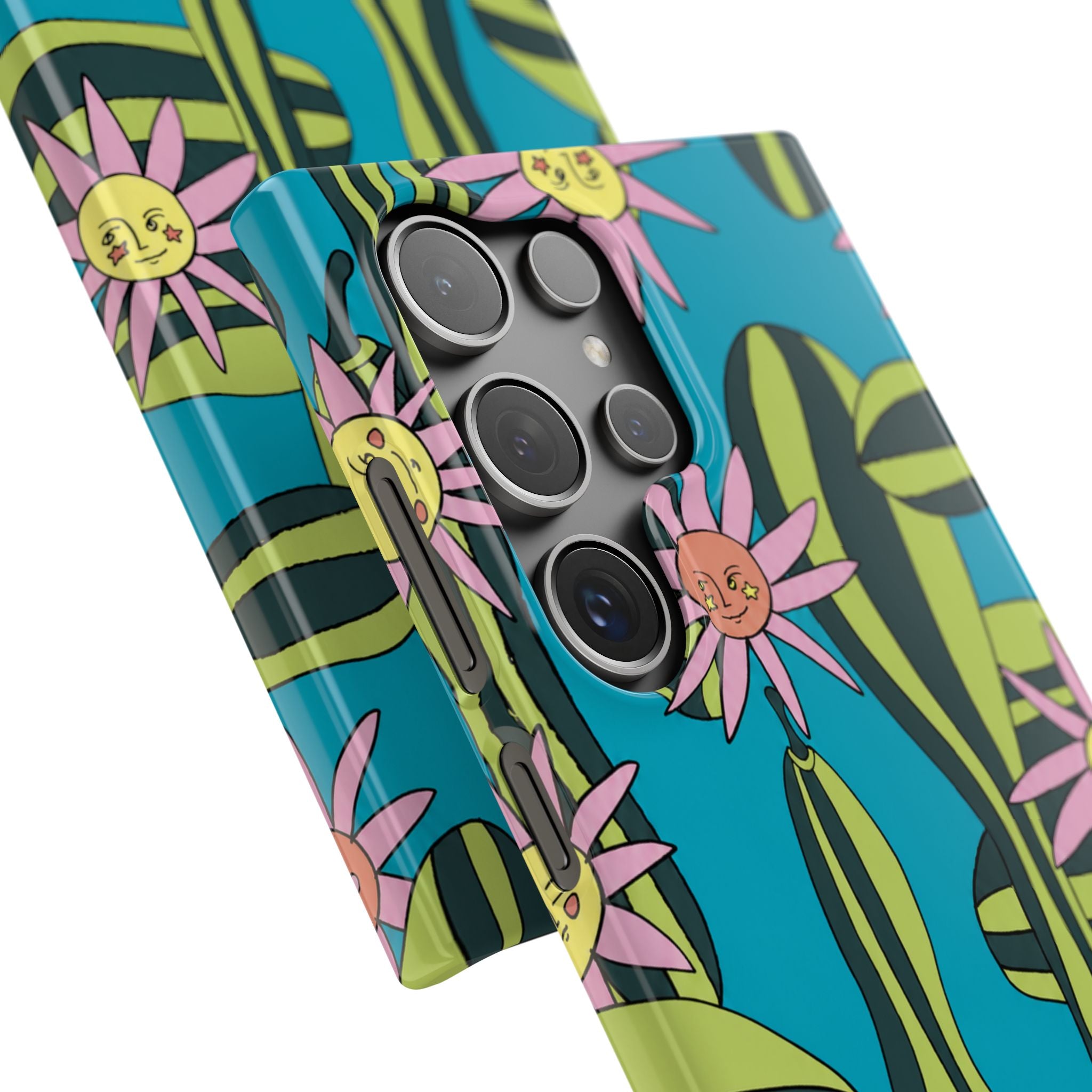 Whimsical Floral Garden Phone Case