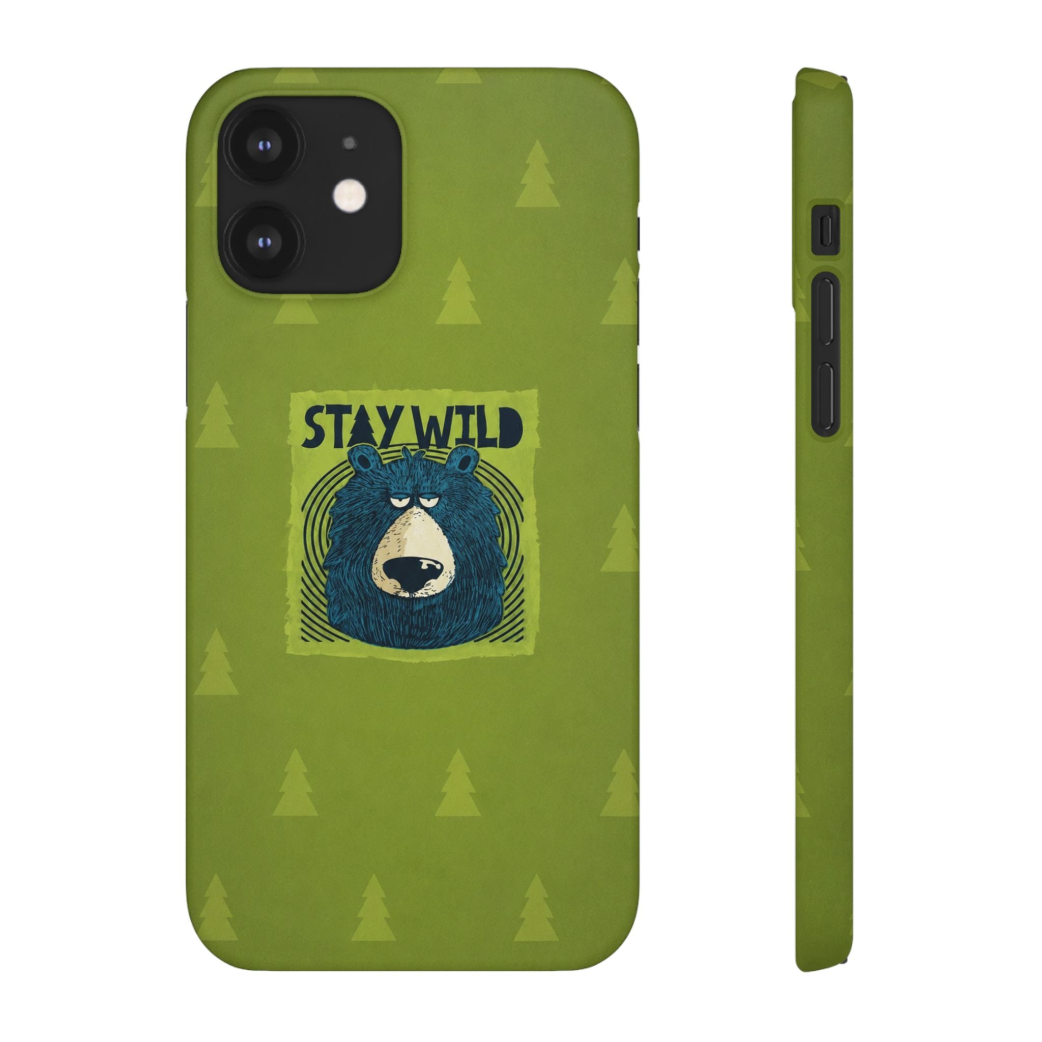 Stay Wild Bear Phone Case