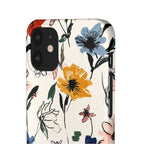 Wildflower Sketch Phone Case