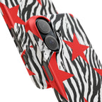 Retro Zebra Stars Phone Case