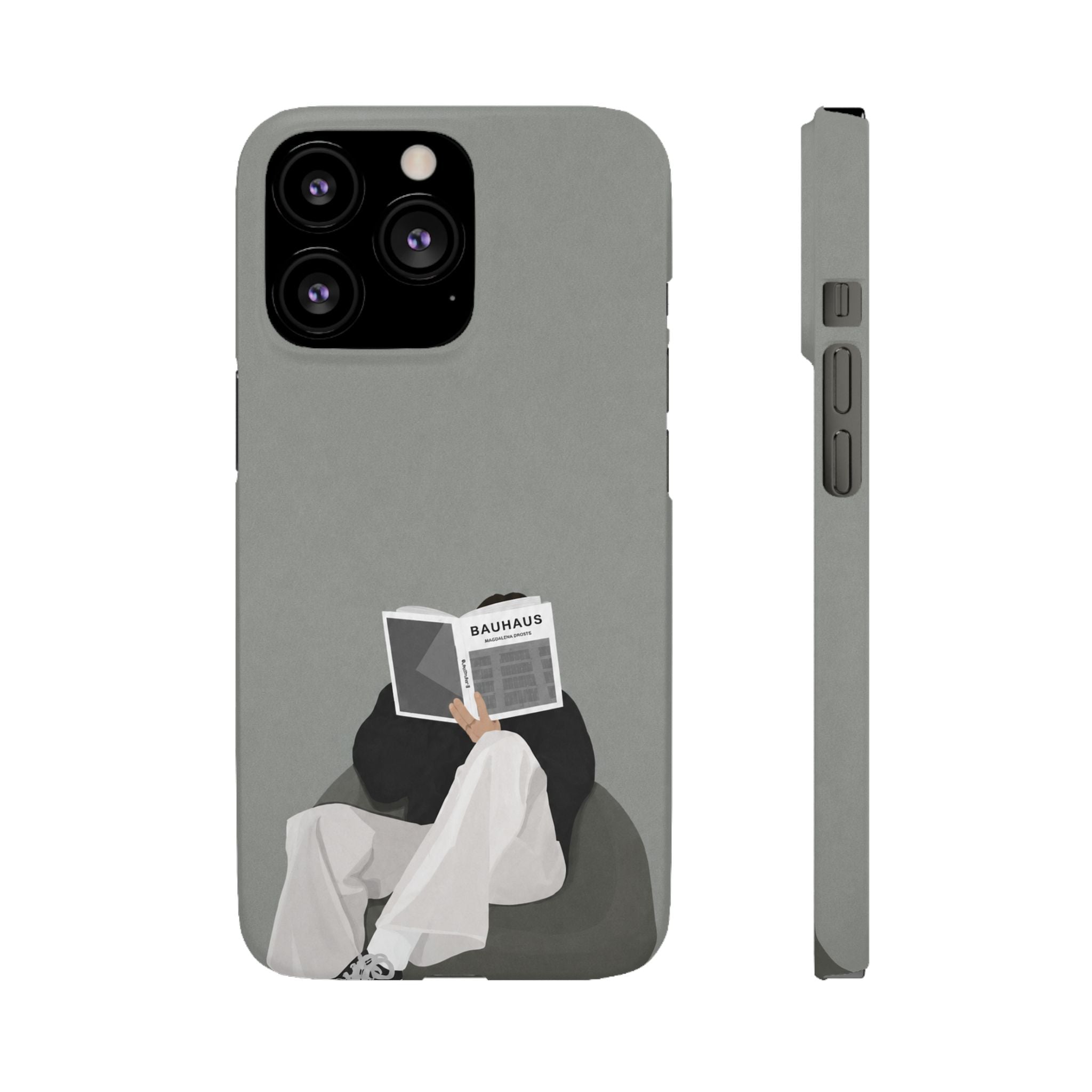 Quiet Pages – Minimalist Aesthetic Phone Case