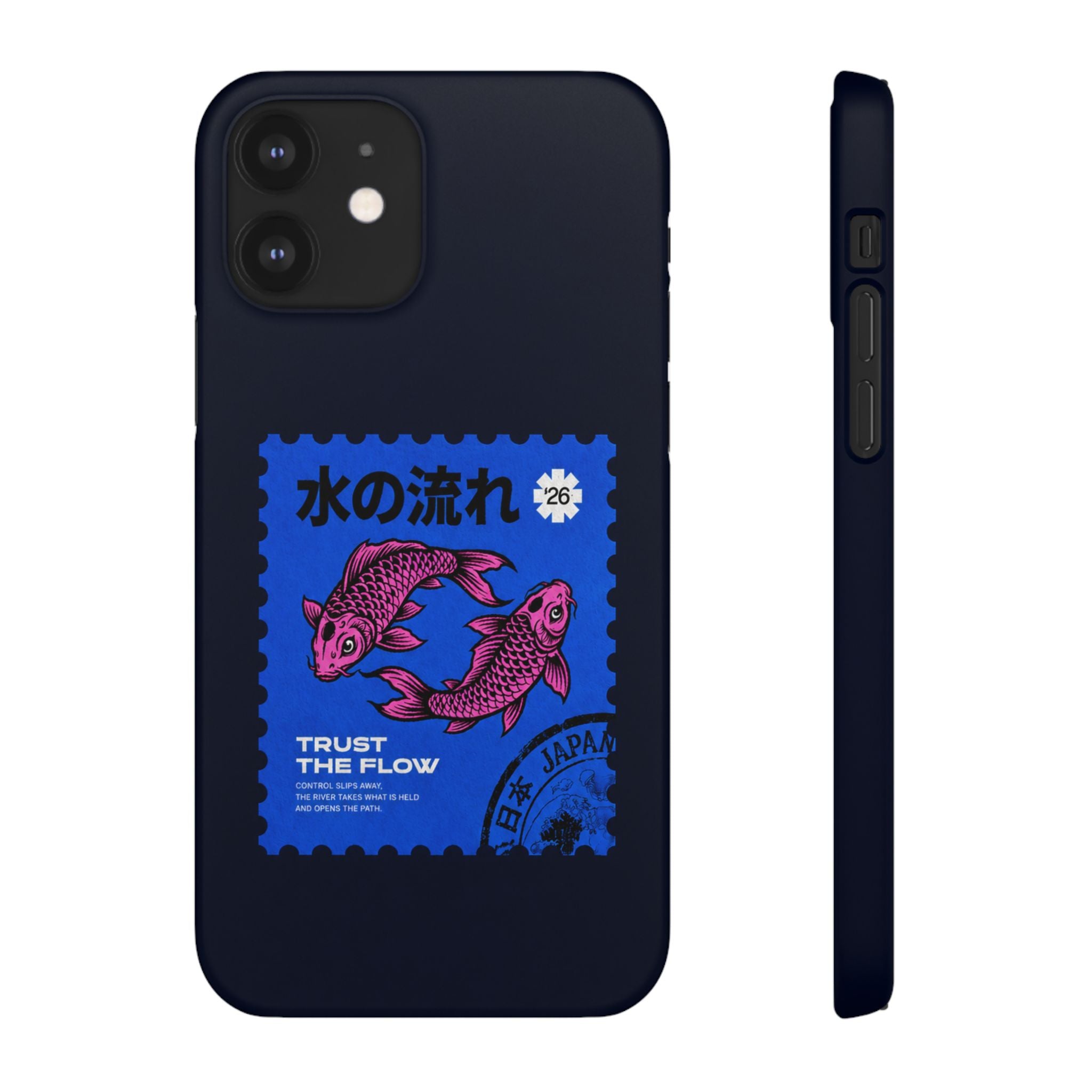 Trust The Flow Koi Phone Case