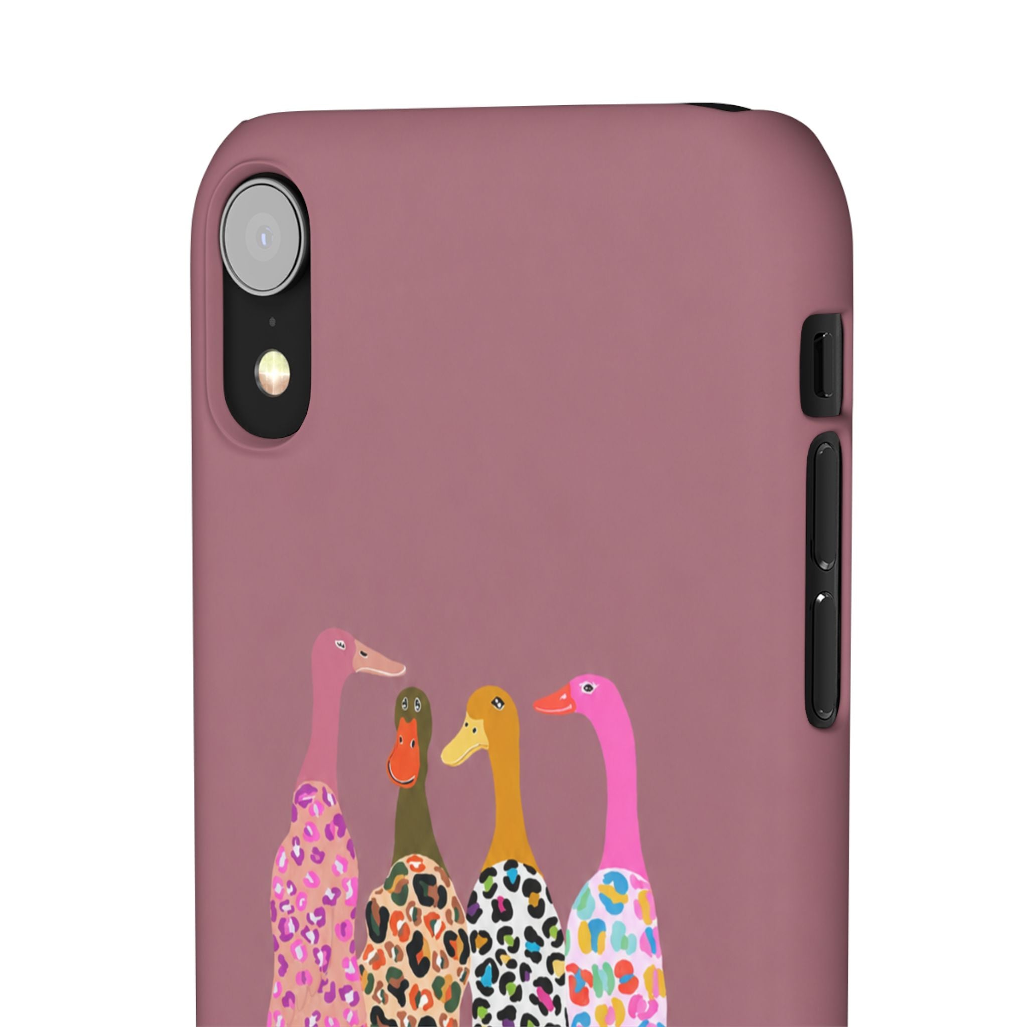 Colorful Leopard Ducks Phone Case