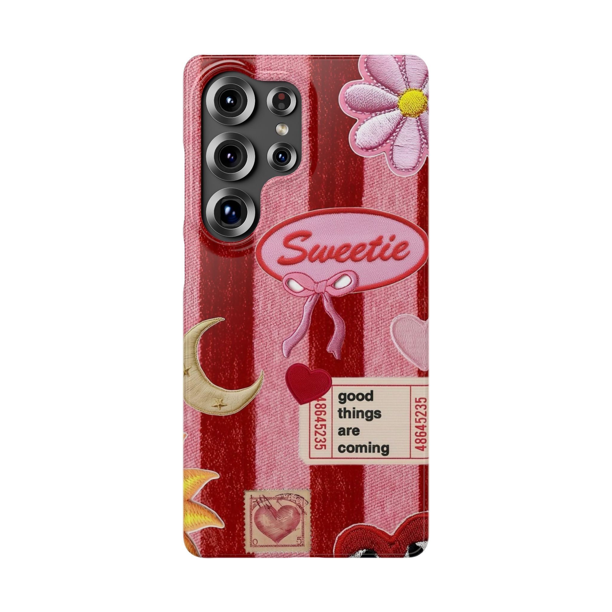 Coquette Patch Phone Case