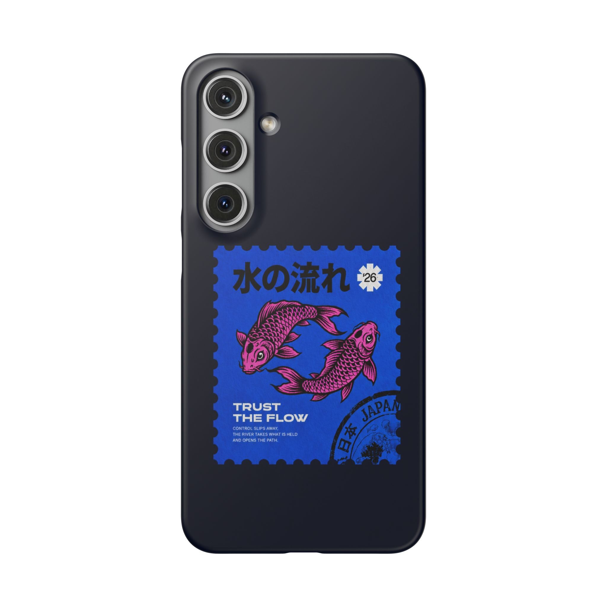 Trust The Flow Koi Phone Case