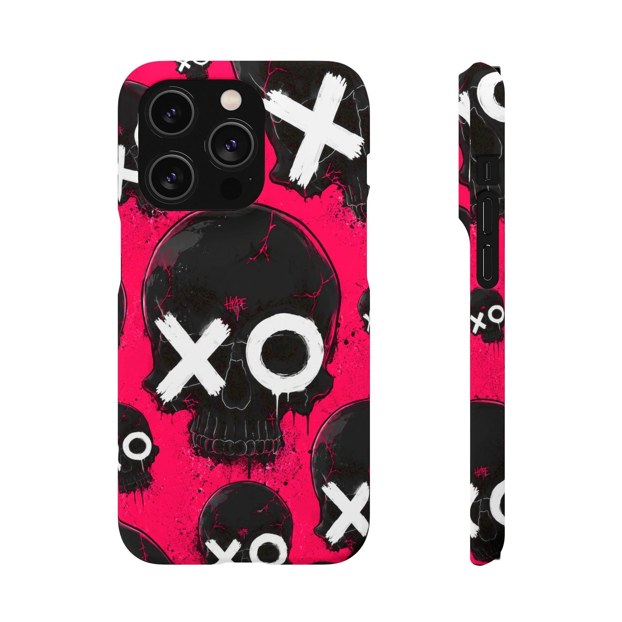 XO Skull Punk Phone Case