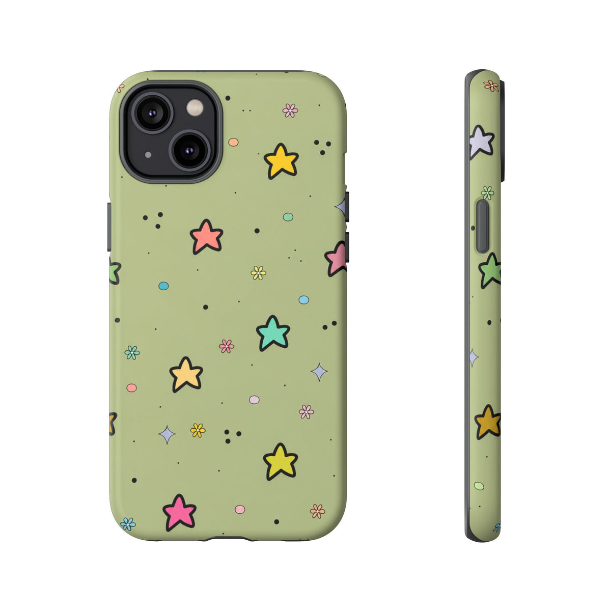 Cosmic Star Doodle Phone Case