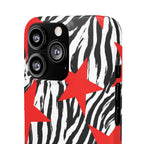 Retro Zebra Stars Phone Case