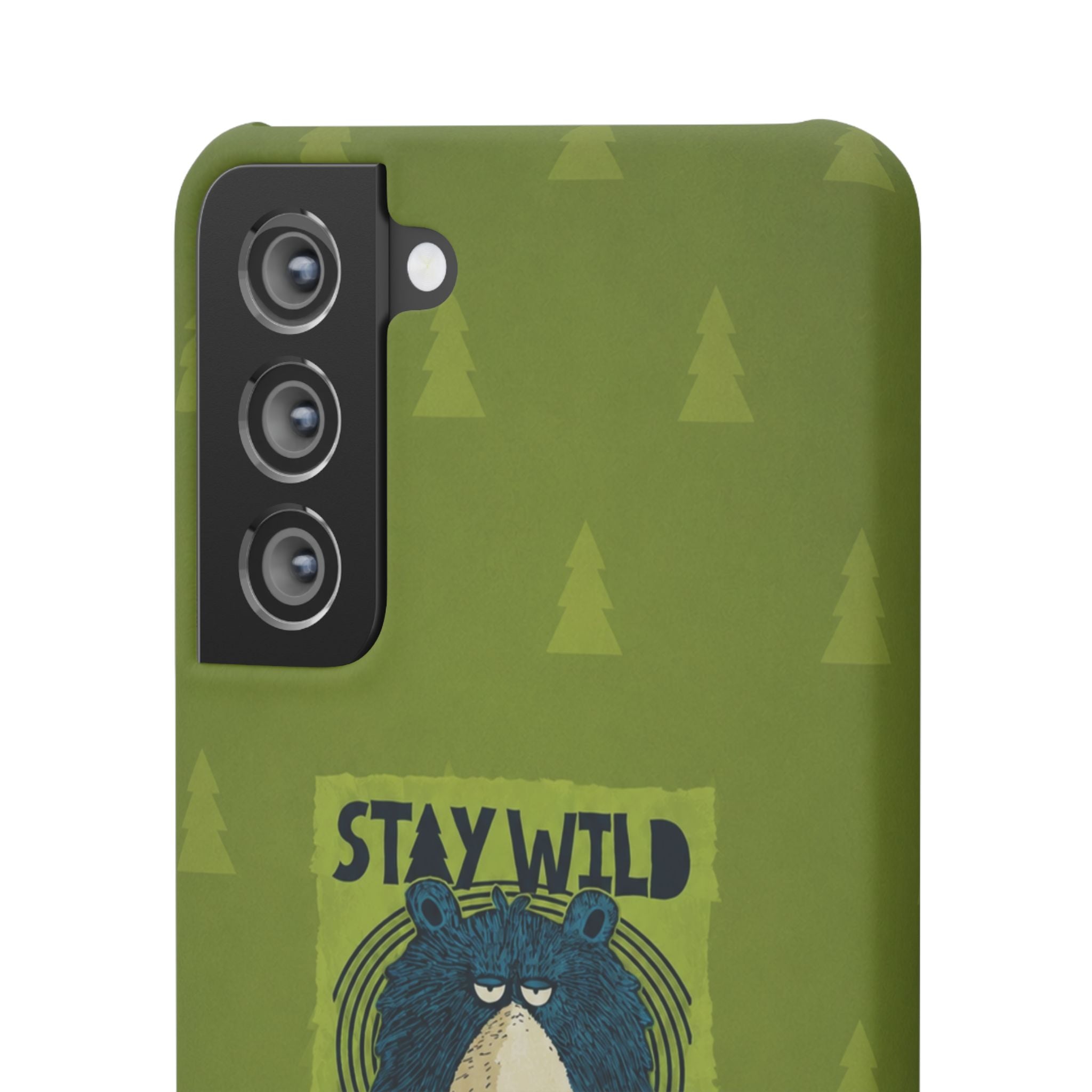 Stay Wild Bear Phone Case