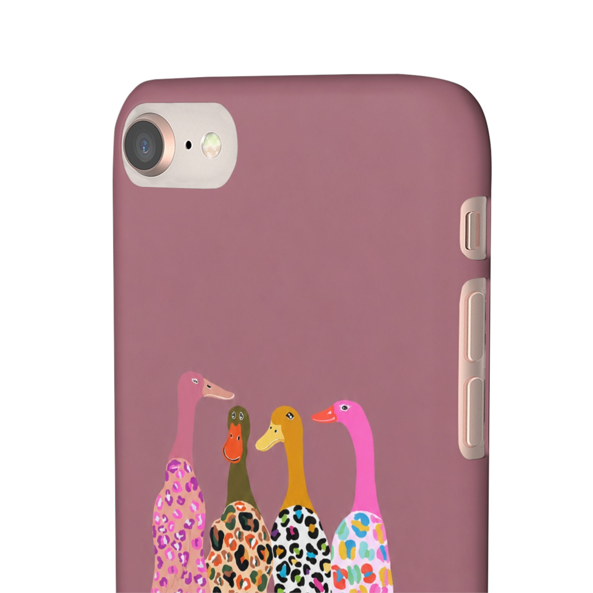 Colorful Leopard Ducks Phone Case