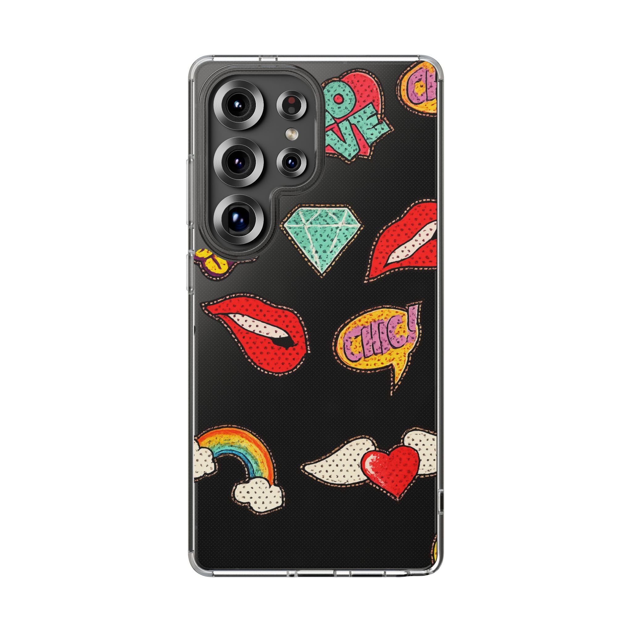 Clear Impact-Resistant Cases