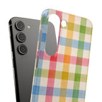 Pastel Plaid Phone Case