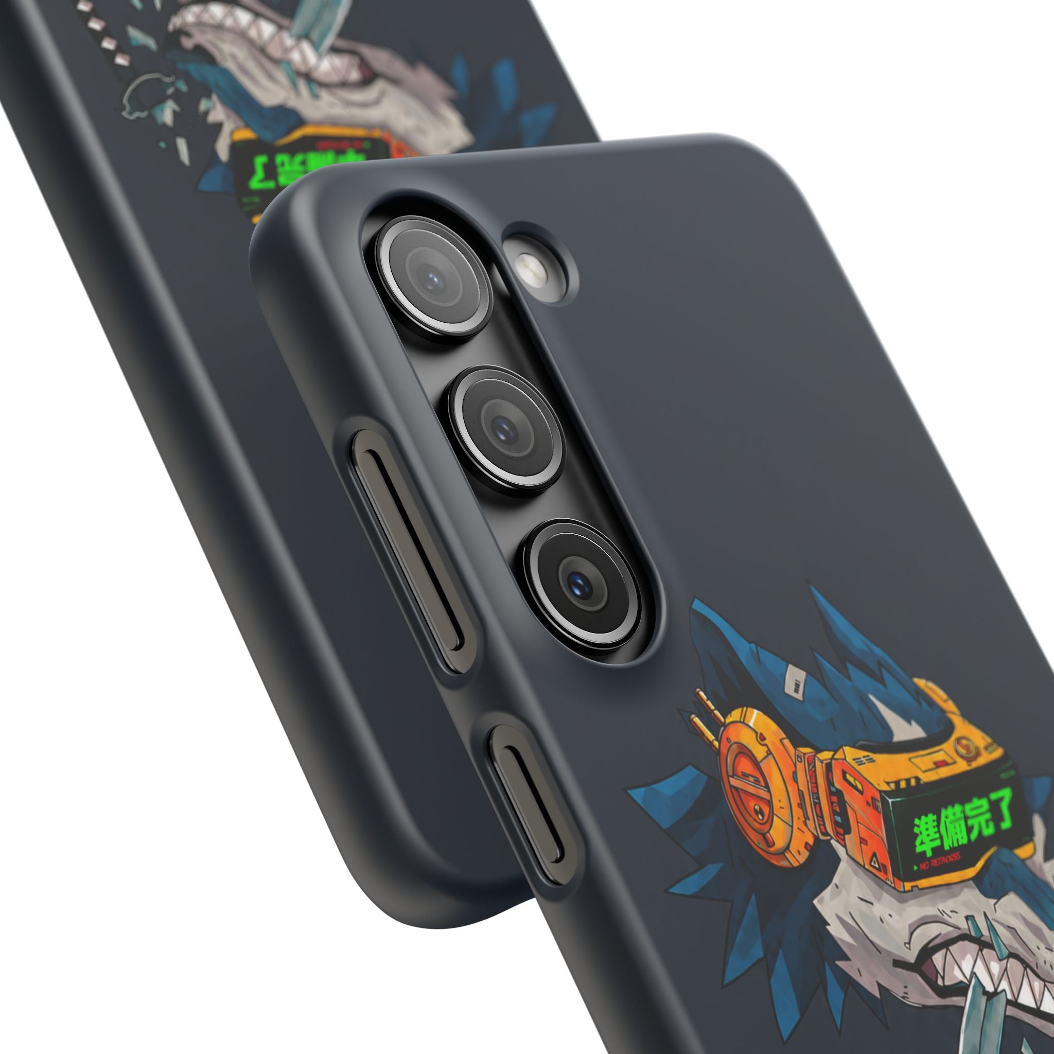 Cyberpunk Wolf Phone Case