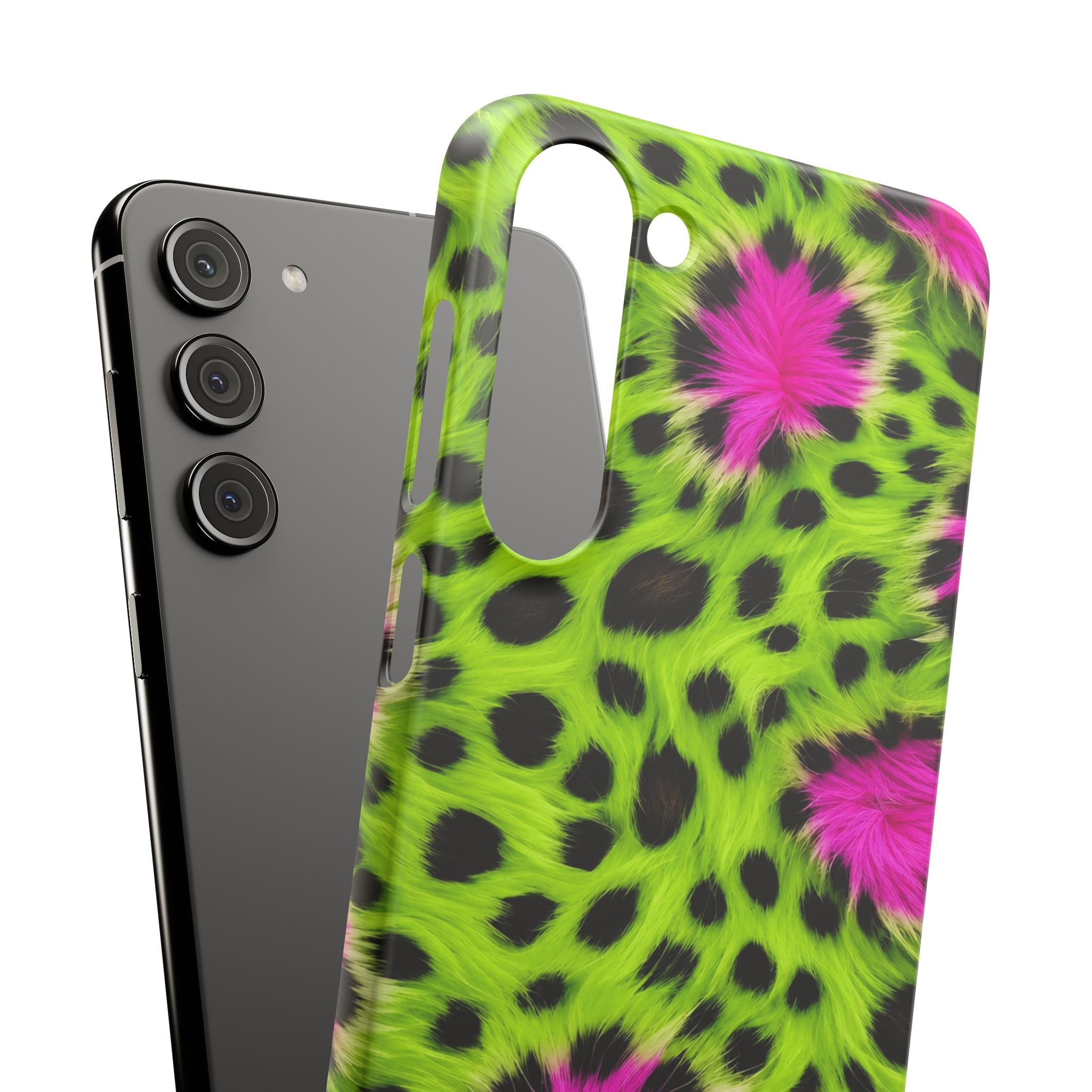 Neon Leopard Phone Case