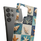 Coastal Seashell Mosaic Phone Case