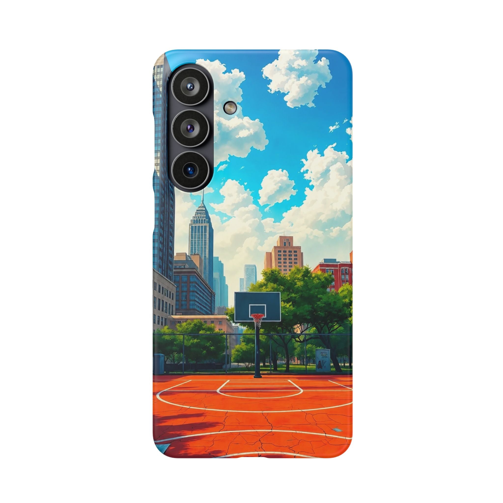 Urban Basketball Court Phone Case