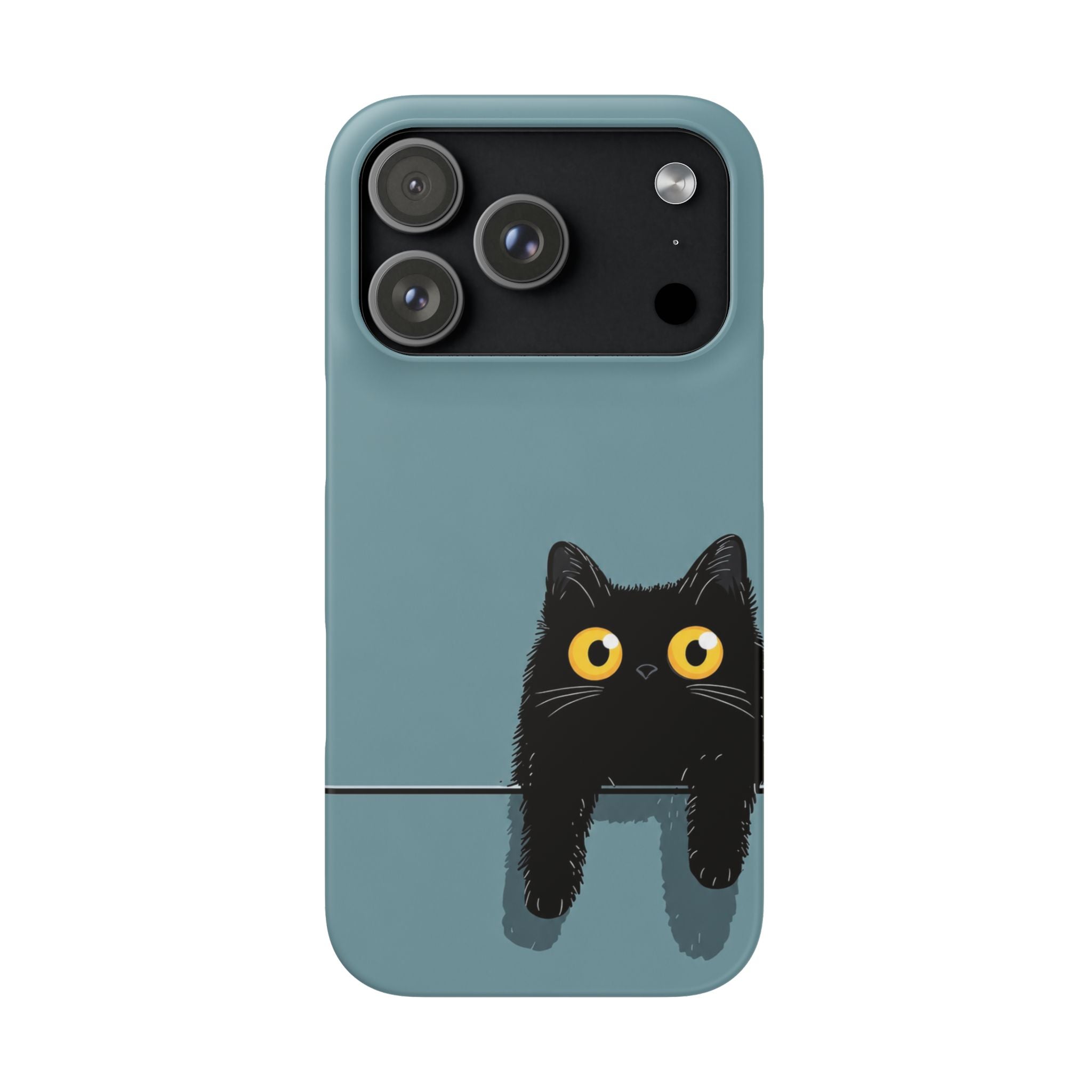 Cute Black Cat Phone Case