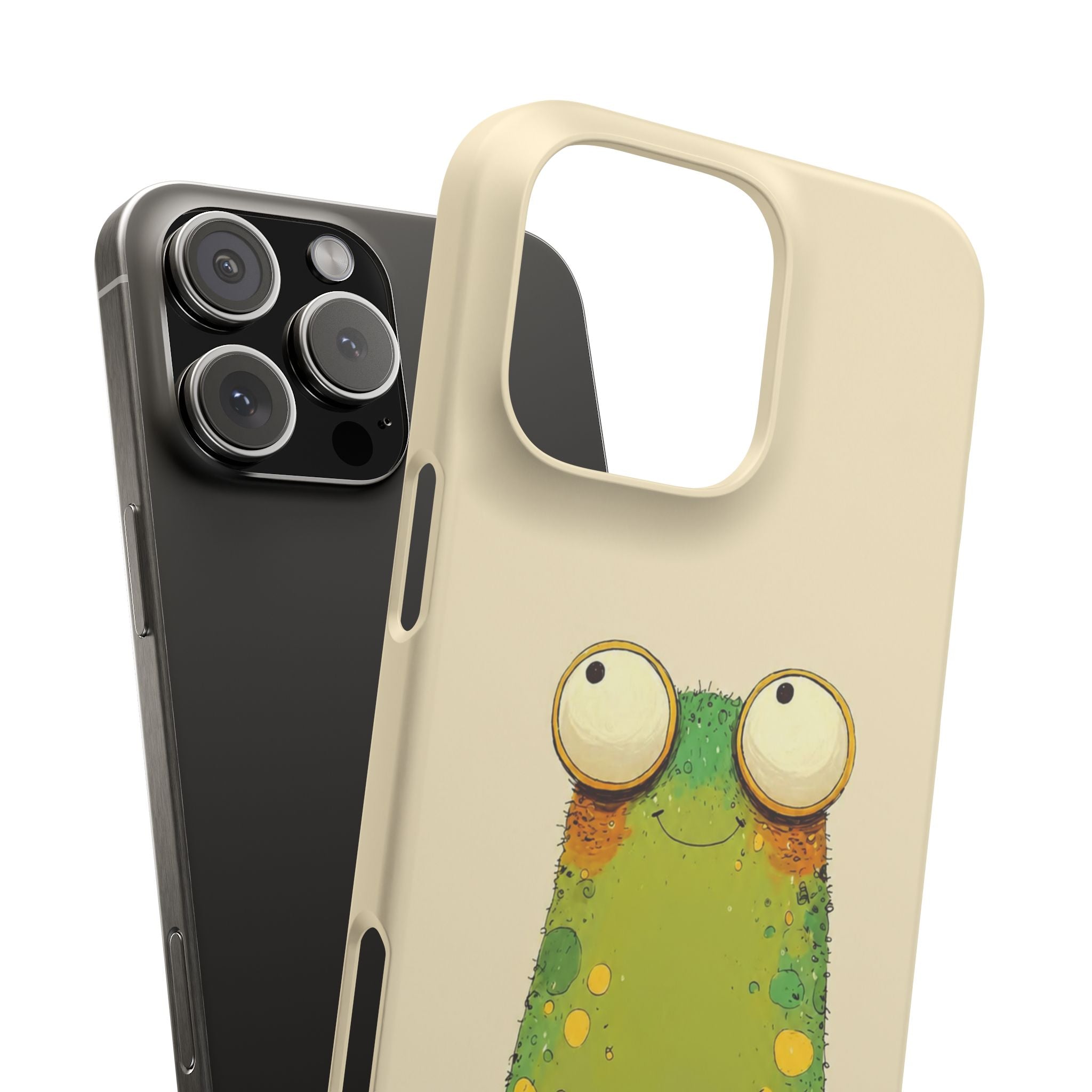 Cute Big Eyes Frog Phone Case
