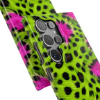 Neon Leopard Phone Case