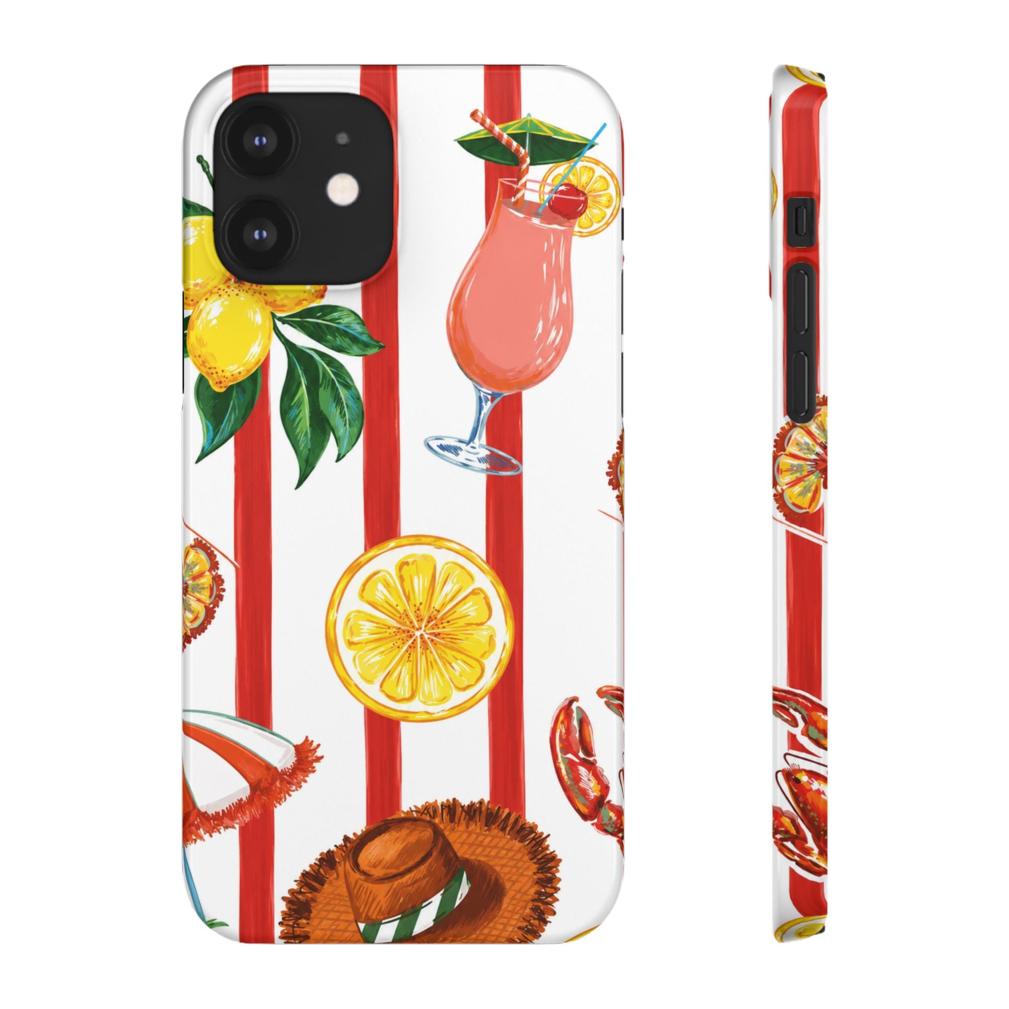 Lemon Coast – Summer Citrus Phone Case