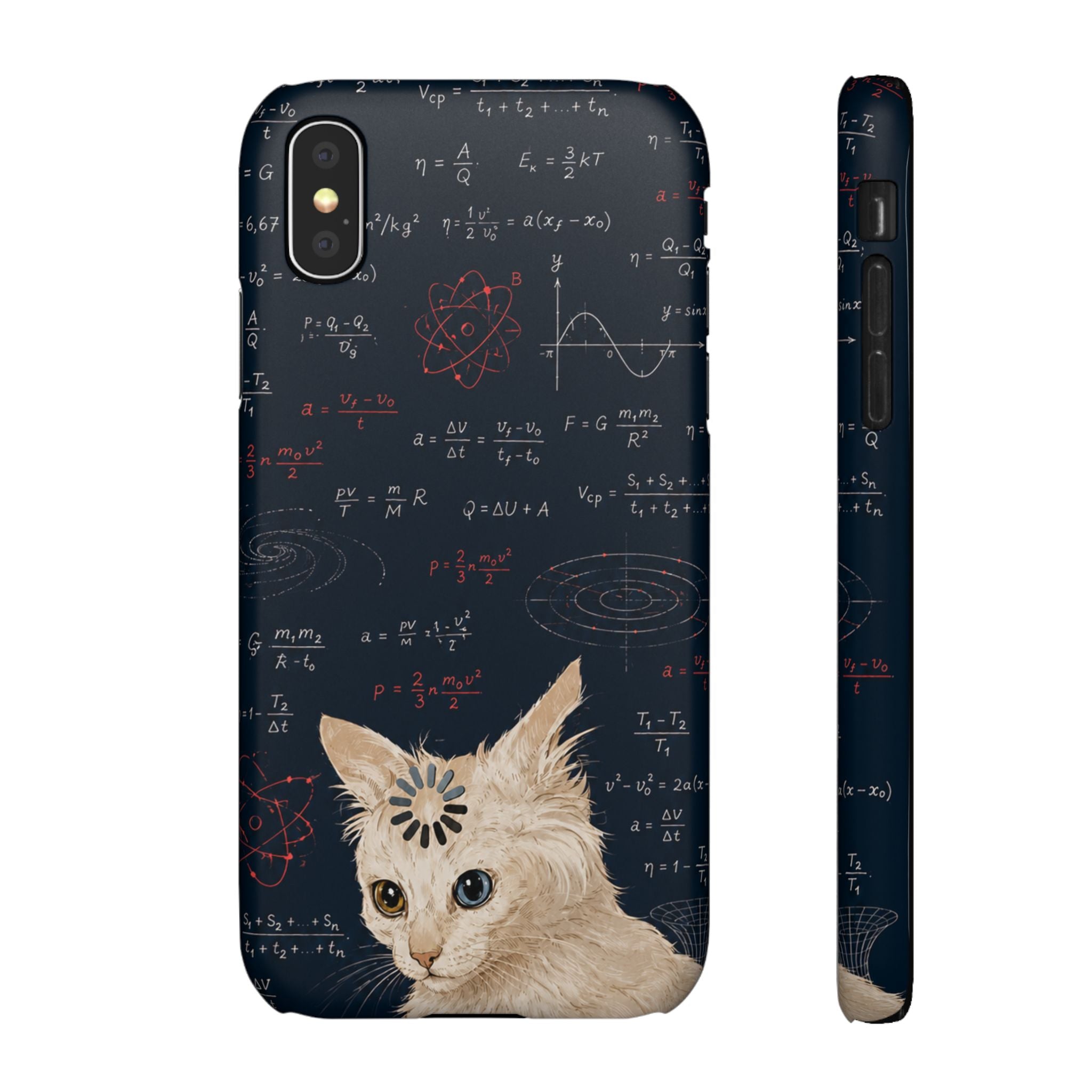 Quantum Kitty Physics Phone Case
