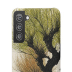Serene Willow Landscape Phone Case