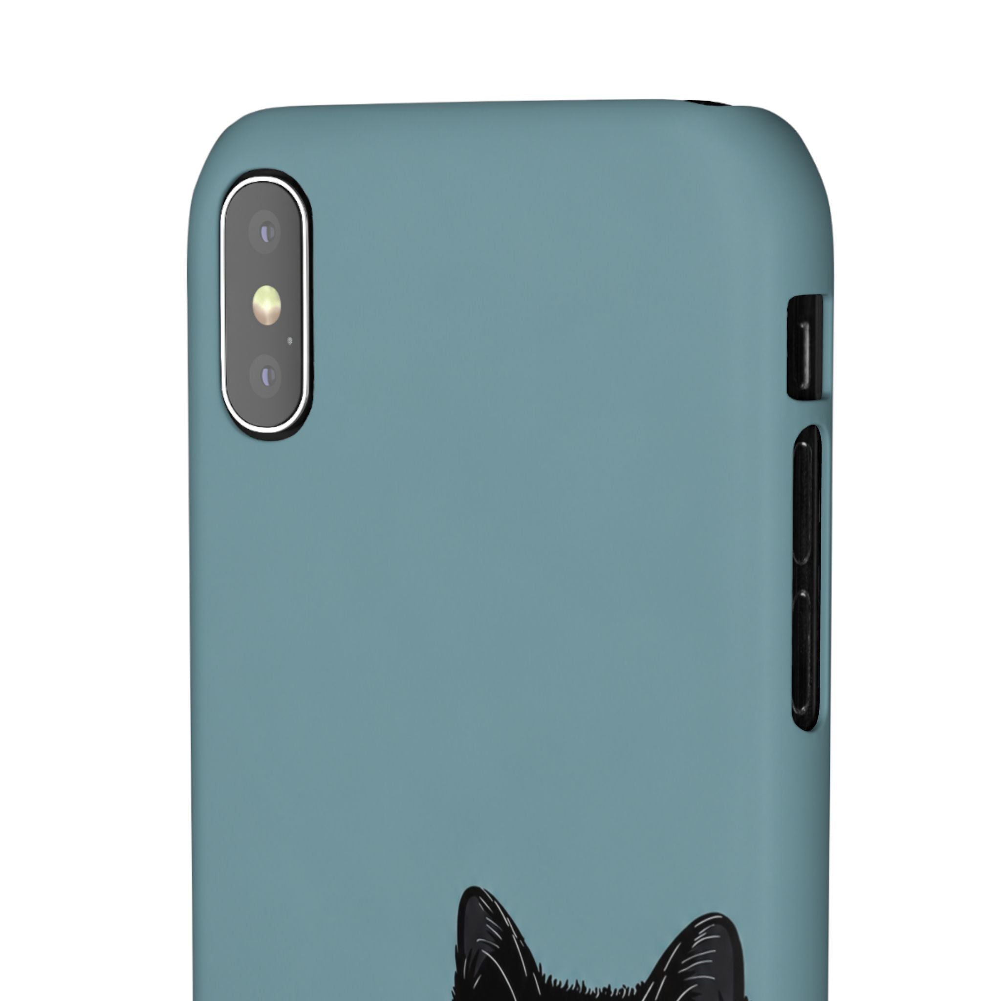 Cute Black Cat Phone Case