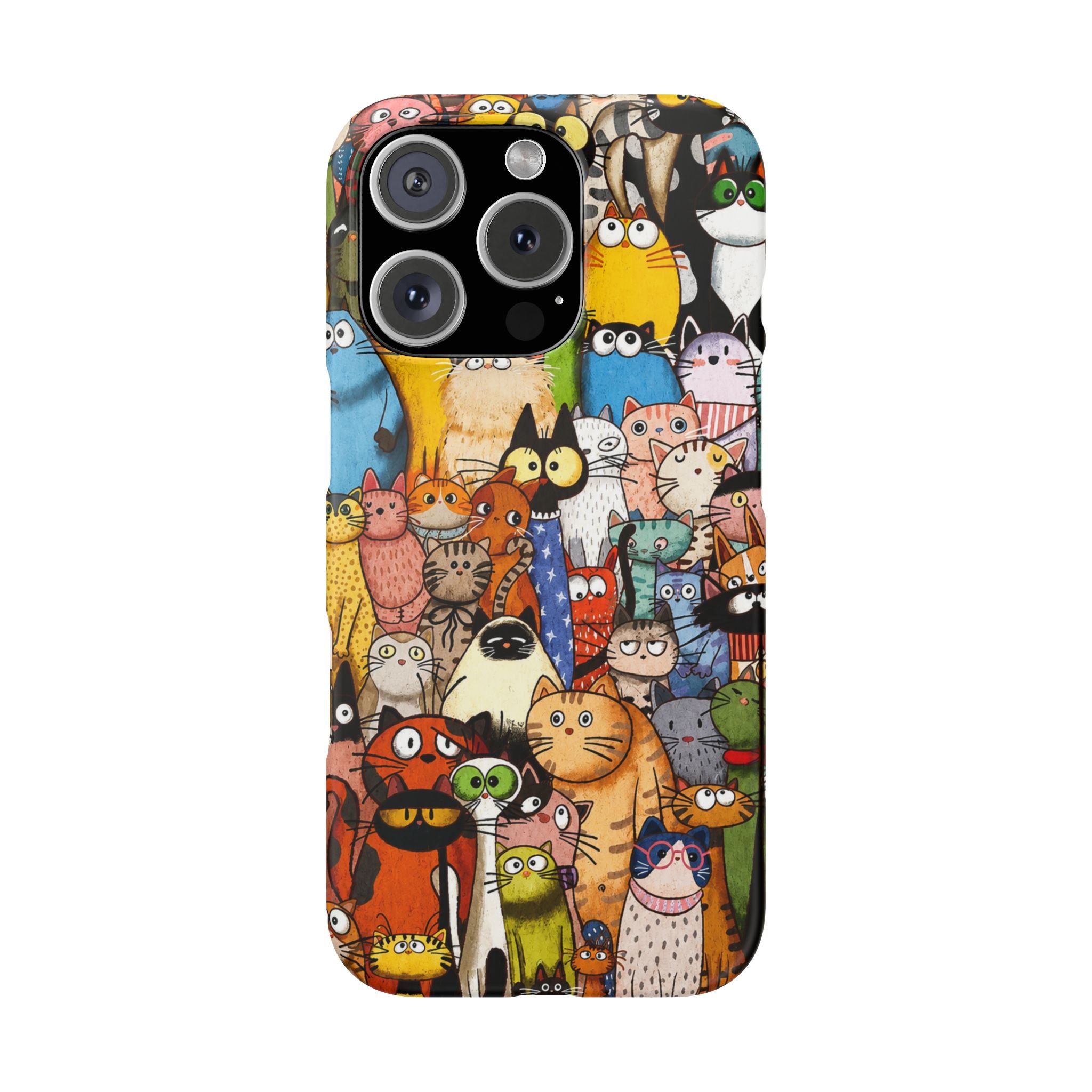 Cute Cat Pattern Phone Case