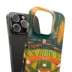Abstract Baseball Stadium Phone Case